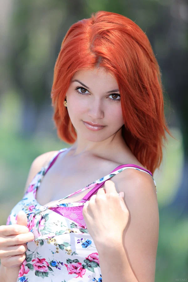 Met Art performed by Violla A Hot Porn Pics  - Saggy Tits, Ukrainian, Redhead, Amateur, Pussy, Teen, Natural Tits, Outdoor, Perfect, Face  - Photo 3