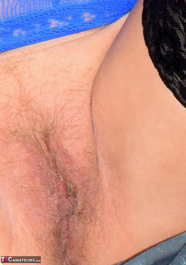 Mature redhead Dimonty sets her tits and twat free of lingerie in stockings  - Mature, Lingerie, Short Hair, Amateur, Hairy, Redhead, Stockings, Big Tits, Spreading, Close Up  - Photo 10