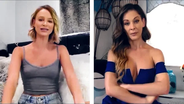 Mommys Girl performed by Cherie DeVille, Emma Hix Sex Images  - Old Young, Stepmom, MILF, Lesbian, Blonde  - Photo 2