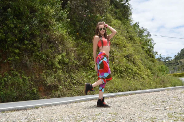 Hardcore Latina slut strips off outdoors to air her small tits & hot ass  - Latina, Amateur, Glasses, Outdoor, Non Nude, Pussy  - Photo 4