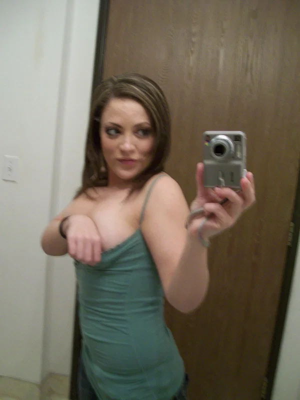 Amateur teen Carmen shows her naturals and ass in the mirror & masturbates  - Selfie, Amateur, Teen, Natural Tits, Big Tits, Close Up, Solo, Sexy, Pussy, Panties  - Photo 4