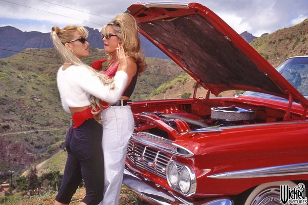 Kinky PJ Sparxx & Jill Kelly strip & suck each other's twat juice in a car  - MILF, Glasses, Lesbian, Outdoor, Blonde, Reality, Pornstar, Ass, PAWG, Hairy  - Photo 8
