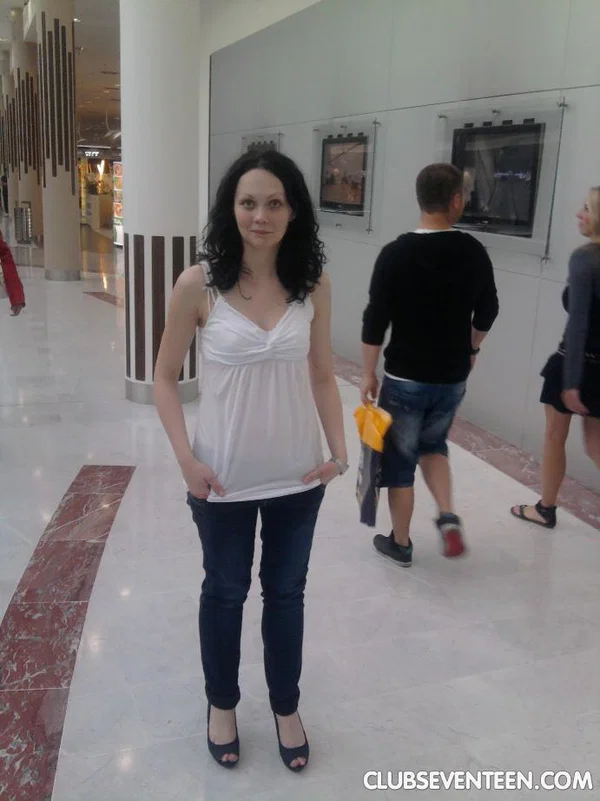 Dark haired teen is captured in candid action while out and about  - Teen, Beautiful, Cute, Babe, European, Solo  - Photo 13