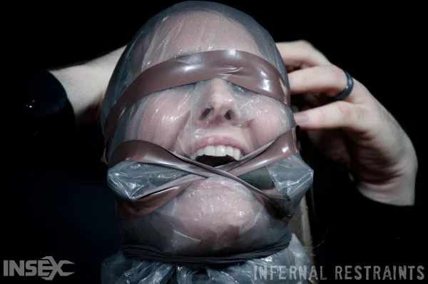 Caucasian female Ashley Lane is penetrated while restrained in a dungeon  - Bondage, BDSM, Close Up, Pussy, Ass, Tiny Tits, Pantyhose, Feet, Face, Piercing  - Photo 10