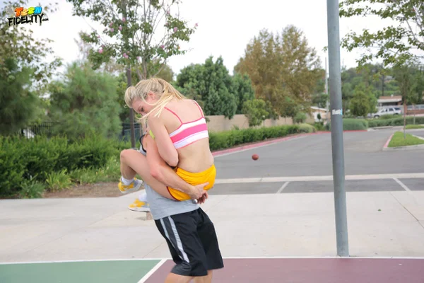 Basketball playing teen Alli Rae sucks coach's cock & gets her pussy banged  - Gym, Sports, Outdoor, Hardcore, Reality, Teen, Blowjob, Natural Tits, Shorts, Cute  - Photo 5