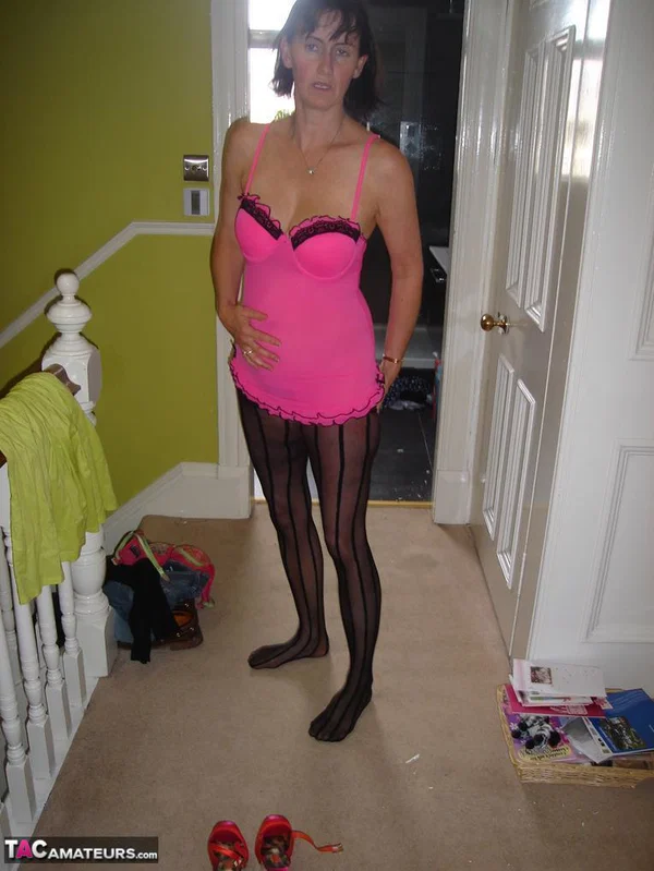 Mature woman Slut Scot Susan dildos her hairy pussy on top of a bed  - Mature, Hairy, Lingerie, Pussy, Stockings, PAWG, Amateur, Spreading, Dildo, Ass  - Photo 2