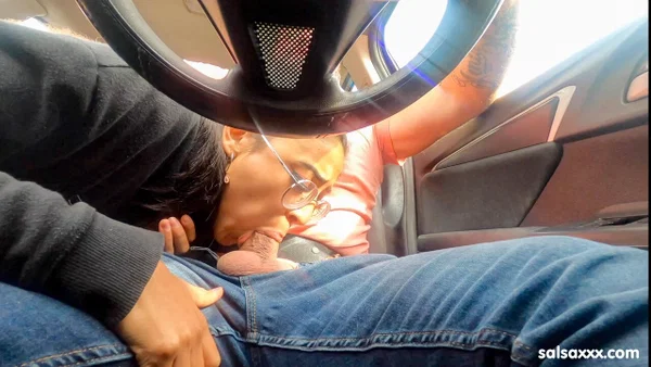 Slutty babe Krista Reyes gets a pussy licking & a thorough dicking in the car  - Latina, Socks, Glasses, Amateur, MILF, Fetish, Cumshot, Hairy, Clothed, Non Nude  - Photo 2