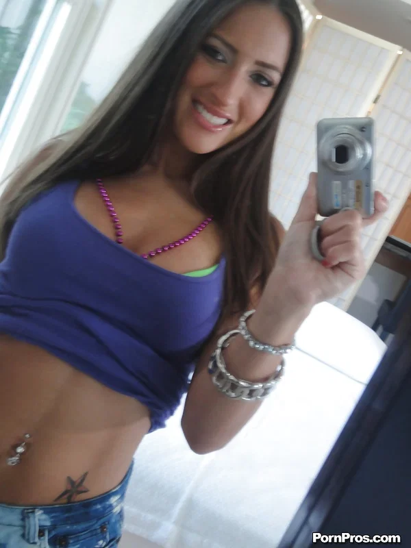 Sensual young chick Lizz Tayler is making some cute seslfies  - Selfie, Girlfriend, Socks, Big Tits, Panties, Lingerie, Ass, Clothed, Tattoo, Babe  - Photo 4