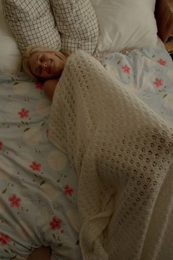 Horny teen Autumn masturbates with her sex toys in a hot solo on her bed  - Beautiful, Cute, Amateur, Babe, Blonde, Socks, Teen, Pussy, Lingerie, Masturbation  - Photo 1