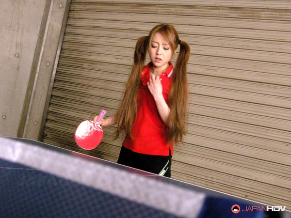 Japanese teen Ria Sakurai is forced into giving a blowjob after losing a game  - Teen, Petite, Asian, Japanese, Cute, Pigtails, Cum In Mouth, Brunette, Reality, Shorts  - Photo 3