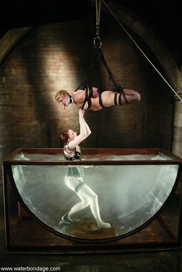 Water Bondage featuring Vendetta Hot Photos  - Wet, Fetish, BDSM, Bondage, Sexy, Blonde, White  - Photo 7