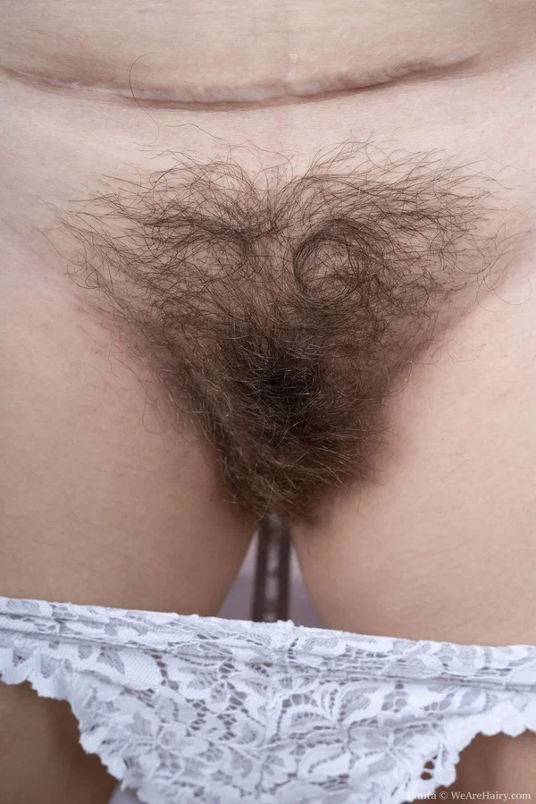 Sexy brunette Tanita strips naked and dildos her super hairy pussy  - Hairy, Mature, Amateur, Sexy, Brunette, White  - Photo 10