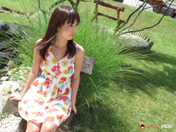 Asian honey Marica Hase reveals her twat and gets fucked in the back yard  - Japanese, Asian, Teen, Pornstar, Cute, Sexy  - Photo 1