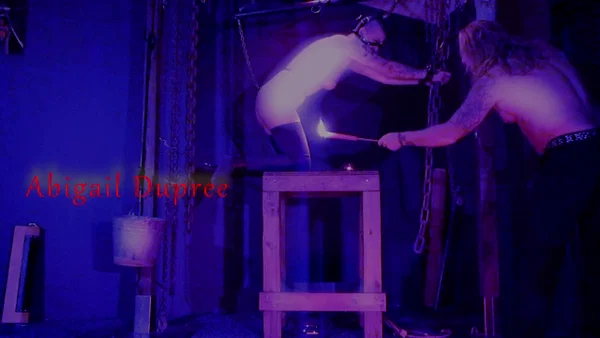 Flaming redhead Abigail Dupree wields a knife before bondage play  - Teen, BDSM, Bondage, Redhead, Nipples, Stockings, Tattoo, Tiny Tits, Natural Tits, PAWG  - Photo 13