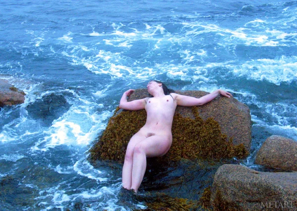 Shameless amateur teen models posing butt naked in beautiful nature  - Outdoor, Beach, Teen, PAWG, Lesbian, Ass, Tiny Tits, Cute, Legs, Feet  - Photo 15
