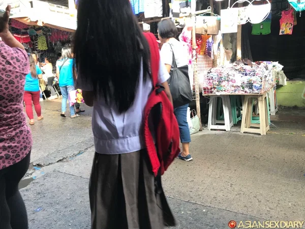 Sexy Asian girl Jennifer C shows her pussy up close after having POV sex  - Asian, Amateur, Clothed, POV, Missionary, Nipples, Legs, Hardcore, Outdoor, Skirt  - Photo 18