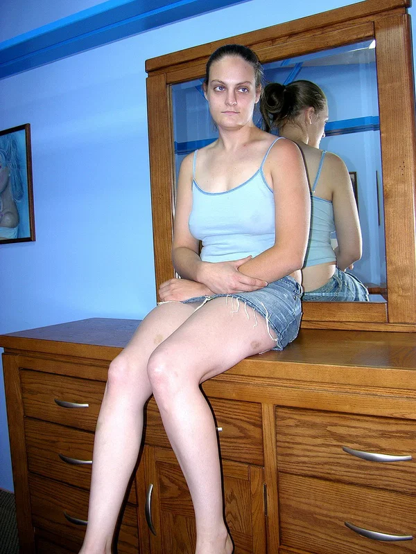 Amateur American babe Danni rubs her pussy and teases with her big tits  - Amateur, Pussy, Masturbation, Spreading, Ass, Big Tits, Feet, Shaved, Non Nude, PAWG  - Photo 1