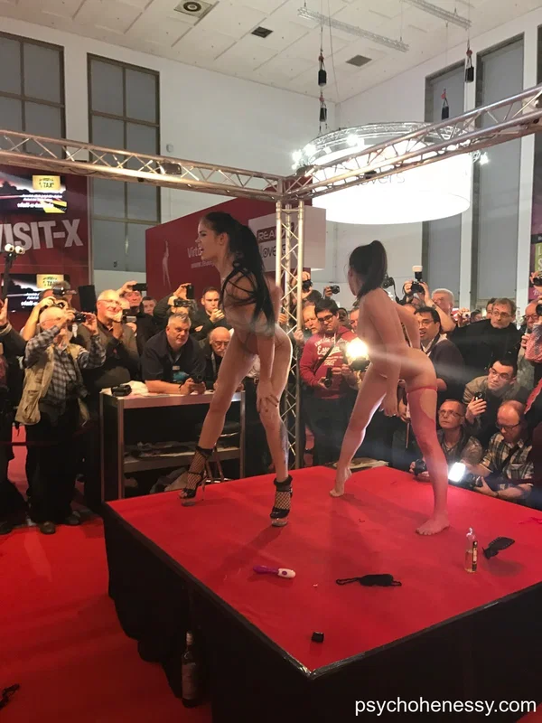 Hot Russian pornstar Henessy & her colleagues get wild & dirty at the sex show  - Party, Pornstar, Russian, White, Schoolgirl, Non Nude, Brunette  - Photo 1