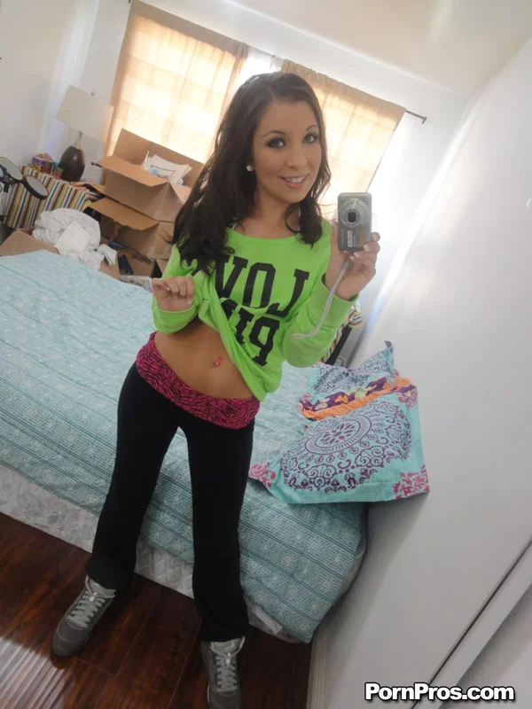 Teen Sasha Hall takes XXX selfies, show her tiny tits and rubs her twat  - Teen, Bikini, Brunette, Cute, Spreading, Pussy, Non Nude  - Photo 2