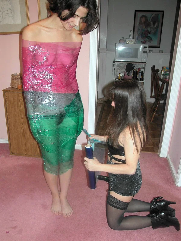 Mature lesbian Vixen toys her submissive GF's trimmed pussy with a dildo  - Amateur, Hairy, Skinny, Lesbian, Short Hair, Pussy, High Heels, Ass, Stockings, Close Up  - Photo 8