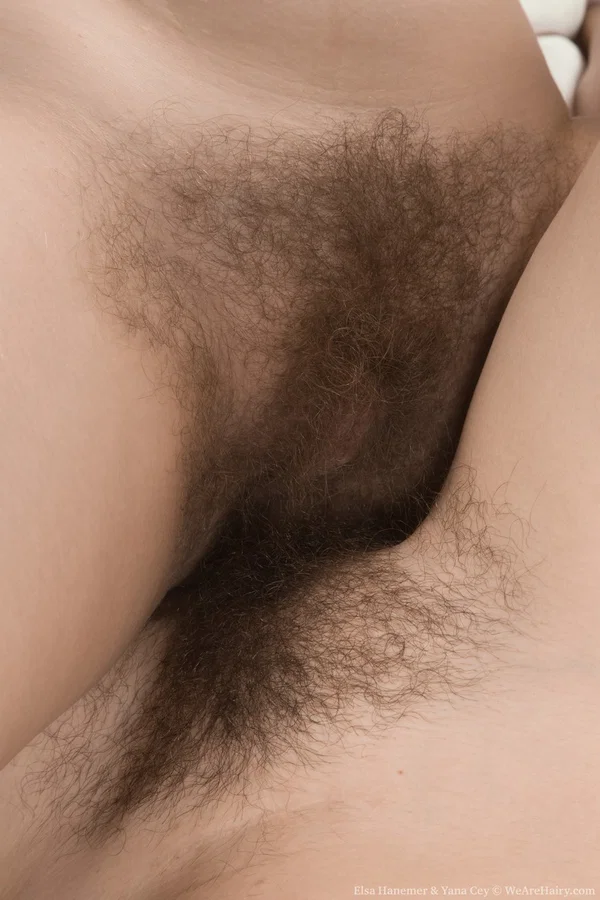 Dirty teens Yana Cey and Elsa Hanemer lick and toy each other's bushy beaver  - Hairy, Lesbian, Amateur, Pussy, Close Up, Big Clit, Spreading, Sexy, Tiny Tits, Dildo  - Photo 20
