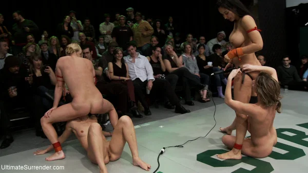 Female wrestlers engage in lesbian sex during a wrestling match  - Sports, Strapon, MILF, Latina, Lesbian, BDSM, Nipples, Bondage, Tiny Tits, Ass  - Photo 17