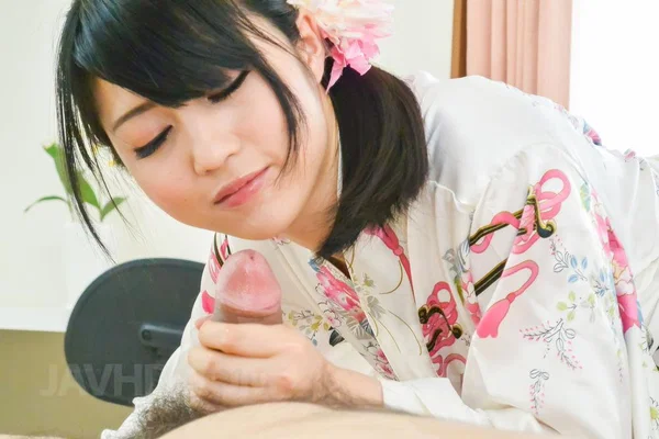 Dark haired Japanese woman Reo Saionji has 69 sex in her robe  - Japanese, Asian, Blowjob, Clothed, Asshole, Close Up, Brunette, Spreading, Ass, Pussy  - Photo 7