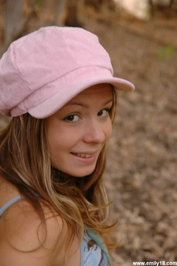 Adorable young girl goes topless on a blanket in the woods  - Panties, Non Nude, Upskirt, Beautiful, Amateur, Face, Tiny Tits, Outdoor, Ass, Tattoo  - Photo 7