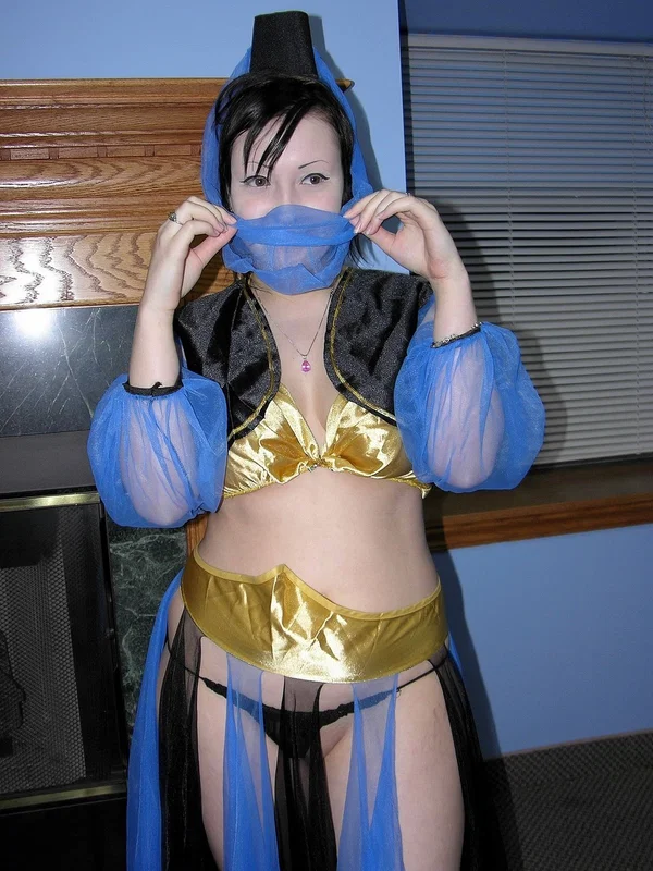 Curvy brunette Angelica Meow exposes her wonderful big tits and toys her cunt  - Cosplay, Pussy, Amateur, MILF, White, Beautiful, Big Tits, Non Nude, Sexy, Natural Tits  - Photo 1