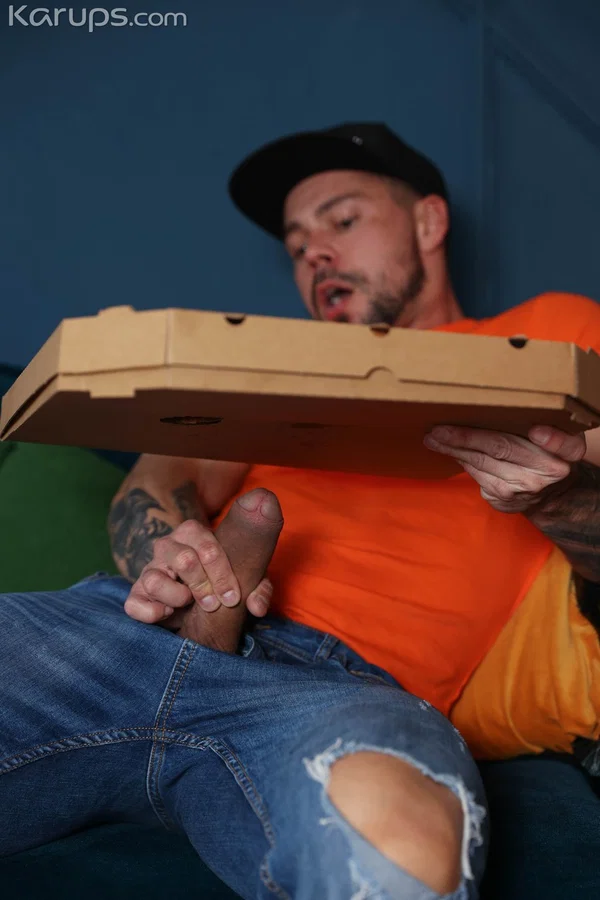 Horny teen Lilly Bella sucks and fucks the delivery guy to get a free pizza  - Caught, Amateur, Teen, Big Cock, Hardcore, Blonde, Pussy, Reality, Spreading, Shaved  - Photo 4