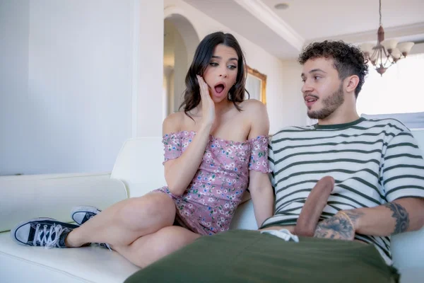 Sexy brunette teen Kylie Rocket takes a cumshot on her tits after a fuck  - Big Cock, Hardcore, Centerfold, Latina, Blowjob, Cumshot, Cowgirl, Panties, Natural Tits, Tiny Tits  - Photo 7