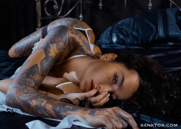 Sanktor performed by Angelica Anderson Sanktor Nude Pictures  - Pornstar, Perfect, Tattoo, Stockings, Beautiful, Brunette, Babe, Solo, Non Nude, Ass  - Photo 8