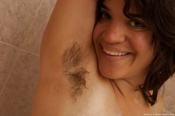 Busty brunette babe Hickory stripping and posing in the bath  - Bath, MILF, Saggy Tits, Big Tits, Hairy, Natural Tits, Lingerie, Spreading, Pussy, Feet  - Photo 7