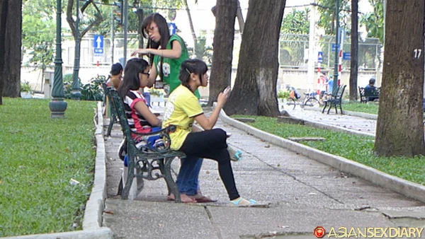 Asian Sex Diary My C  - Asian, Missionary, Hairy, Public, Amateur, POV, Jeans, Clothed, Outdoor, Panties  - Photo 14