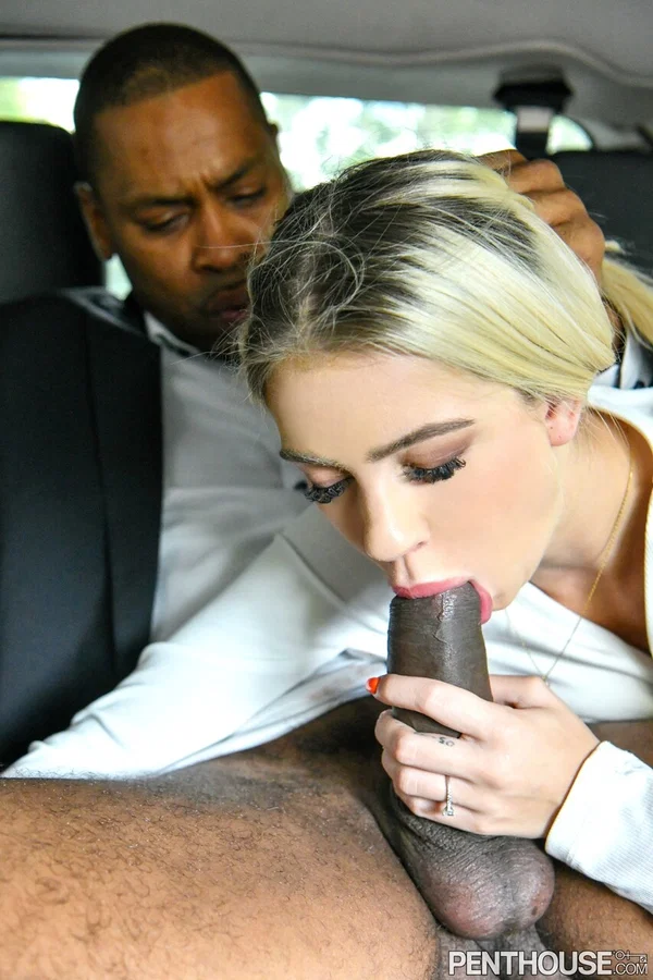 Sexy blonde Sladyen Skaya gets DPed while having an interracial threeway  - Interracial, Centerfold, Model, Pornstar, Cheating, Outdoor, Handjob, Babe, Beautiful, Solo  - Photo 5