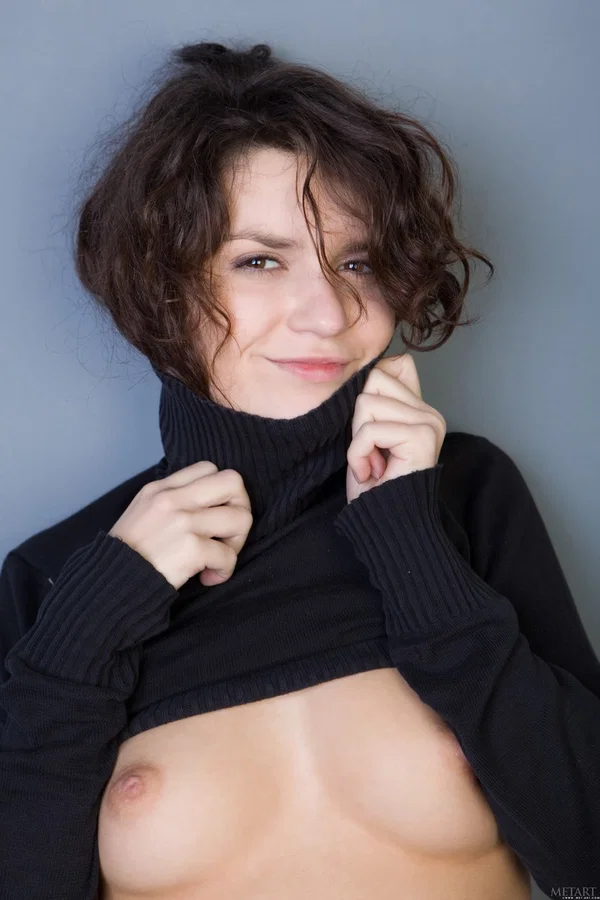 Curly-haired teen Roza A undresses and flaunts her hairy holes in a solo  - Homemade, Beautiful, Brunette, Armpit, Babe, Pussy, Hairy, Jeans, Spreading, Asshole  - Photo 20