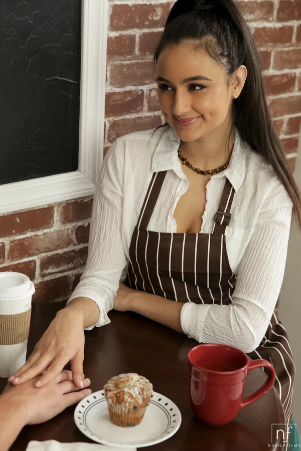 Sexy Latina waitress Eliza Ibarra seduces a cute IT guy and has sex with him  - Cum In Pussy, Mexican, Cumshot, Pussy, Latina, Handjob, Cowgirl, Kissing, Reality, Hardcore  - Photo 4