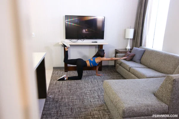 Latina brunette Abby lee Brazil gets her yoga pants ripped off & pussy boned  - POV, Brazilian, Yoga, Doggy Style, Yoga Pants, Latina, MILF, Couple, Missionary, Interracial  - Photo 12