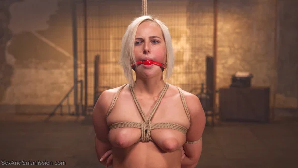 Blonde police officer Kate England strips her uniform and gets her ass fucked  - Police, Uniform, Bondage, BDSM, Sexy, Short Hair, Ass Fucking, Close Up, Natural Tits, Tiny Tits  - Photo 6