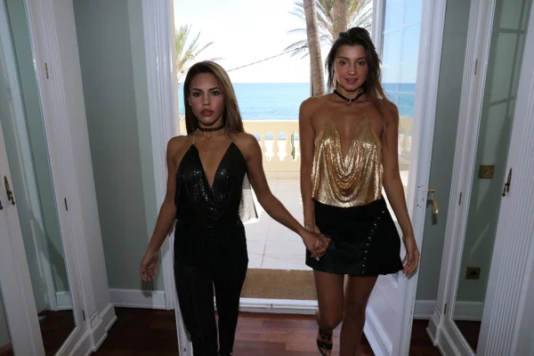 Melena Maria Rya Official starring Apolonia Lapiedra, Melena Tara Hot Gallery  - Lesbian, Russian, Skirt, Clothed, Outdoor, Humping, Skinny, Legs, High Heels, Solo  - Photo 14