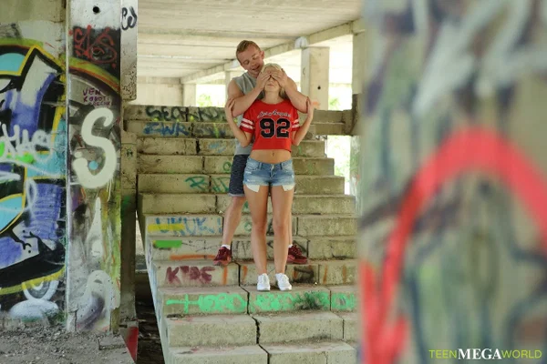 Blonde girl in shorts Lovita Fate gets face and muff fucked by a graffiti guy  - Czech, Amateur, Doggy Style, Reality, Shorts, White, Sexy, Hardcore, Natural Tits, Tiny Tits  - Photo 2