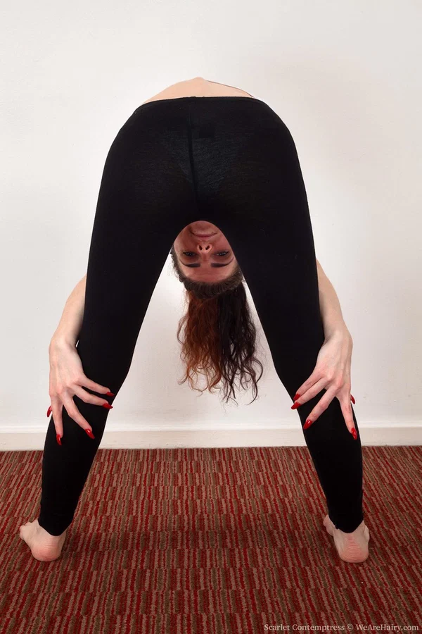 Doll Scarlet Contemptress strips after her yoga class & shows her hairy crotch  - Pussy, Petite, Amateur, Yoga Pants, Hairy, Feet, Asshole, White, Big Clit, Ass  - Photo 3