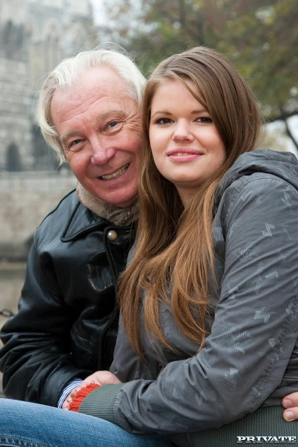 Brunette teen in lingerie Jenny Noel gets fucked by an old grandad and his son  - Casting, Amateur, Hungarian, Teen, Outdoor, Cute, Skinny, Anal, Pussy, Blowjob  - Photo 7