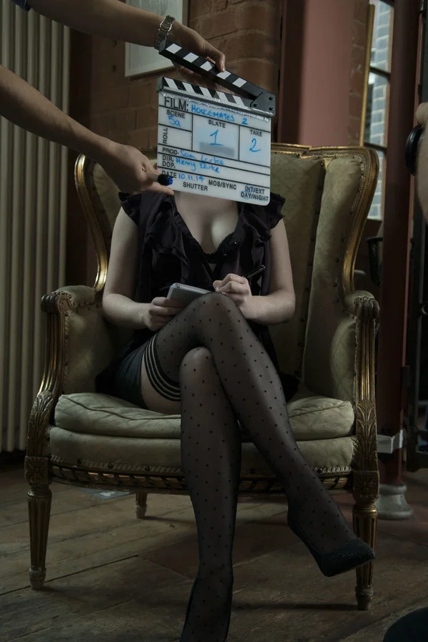 Joy Bear Alexei Jackson, Amber Nevada, Ava Dalush, Luke Hotrod, Samantha Bentley  - Spanish, Petite, Upskirt, Spreading, Hairy, Shorts, British, Kissing, Stockings, Clothed  - Photo 7