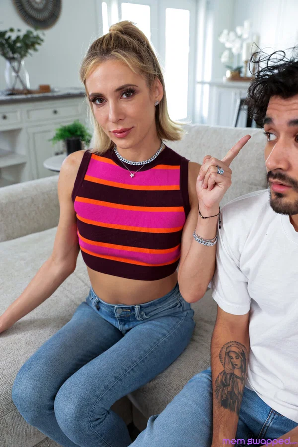 Mom Swapped performed by Aiden Ashley, Apollo Banks, Kenzie Taylor Porn Pics  - Mom, Family, Couple, Swingers, MILF, Stepmom, Handjob, Short Hair, Glasses, Cowgirl  - Photo 2