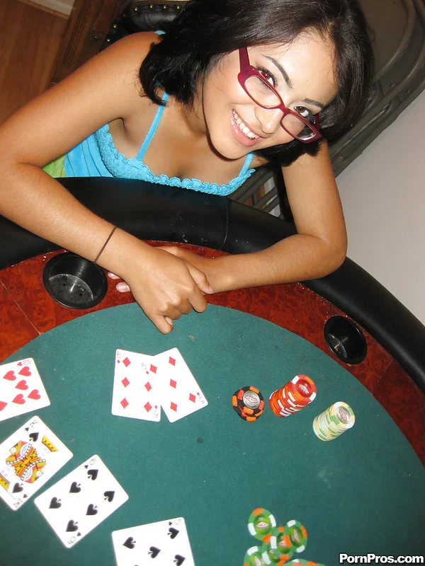 Latina babe in glasses Andrea Kelly strips to expose her slender body  - Glasses, Amateur, Latina, Babe, Short Hair, Solo, Beautiful  - Photo 2