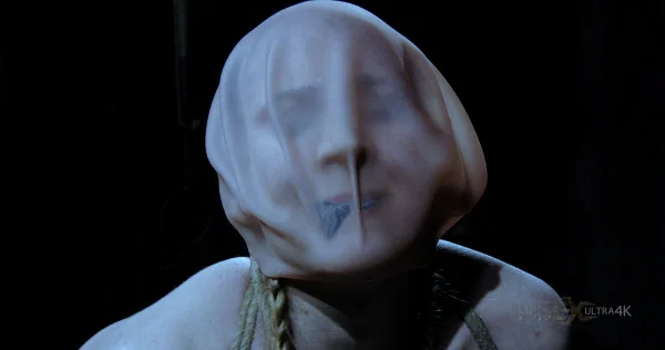 White girl Sierra Cirque is kept naked in bondage while in the woods  - Blindfold, BDSM, Deepthroat, Bondage, Outdoor, Pussy, Close Up, Ass, Feet, PAWG  - Photo 6