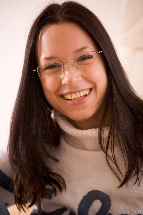 Pretty babe Gwen A flaunts her big ass & beautiful breasts in a hot striptease  - Teen, Glasses, Clothed, Babe, Jeans, Ass, Natural Tits, Panties, Lingerie, Big Tits  - Photo 3