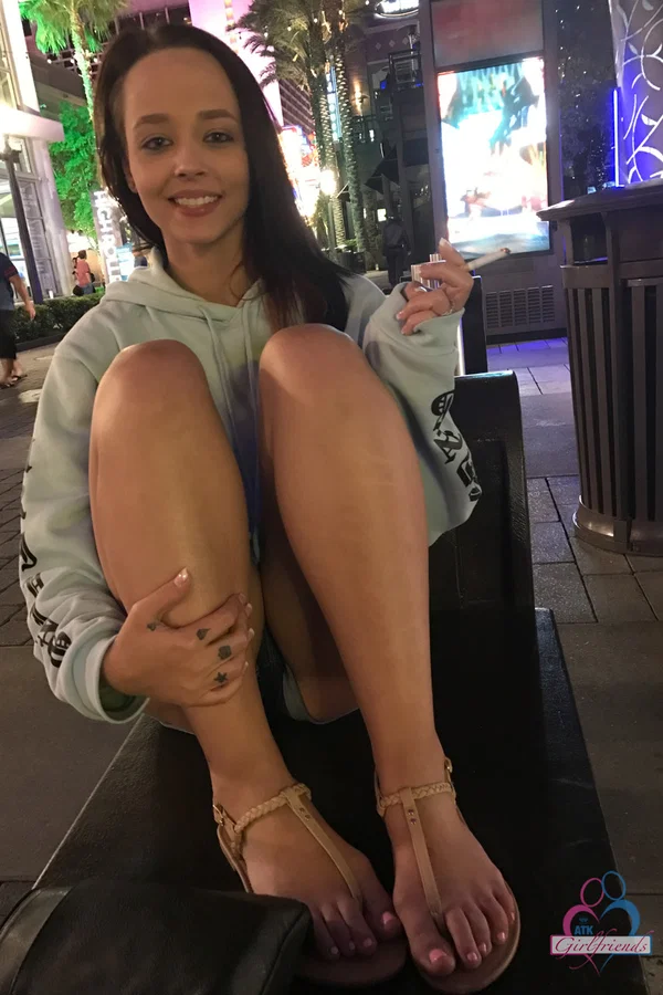 Colombian girlfriend Emily Cash flaunts her sexy feet in her solo compilation  - Colombian, Sandals, Girlfriend, Smoking, Shorts, Feet, Public, Amateur, Latina, Non Nude  - Photo 16
