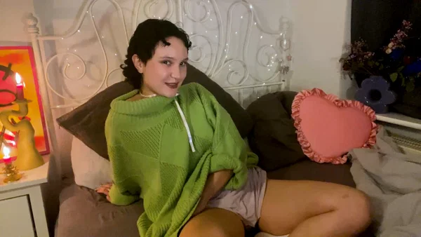 Ersties starring Hannah M XXX Pics  - Amateur, Blowjob, Dildo, Short Hair, Tiny Tits, Spreading, Masturbation, Panties, Ass, Brunette  - Photo 3